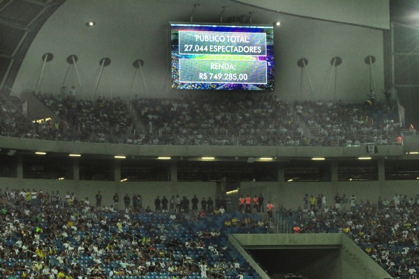 ABC e Vasco contaram com 27.044 torcedores na Arena das Dunas (Foto: Wellington Rocha)