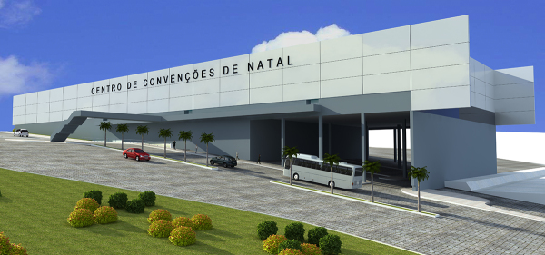 Novo Centro de Convenções terá capacidade para comportar sete mil pessoas (Foto: Divulgação)