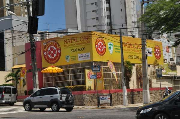 Sede da Natal Cap, em Petrópolis, cuja principal atividade é a promoção de venda. (Foto: Argemiro Lima) 